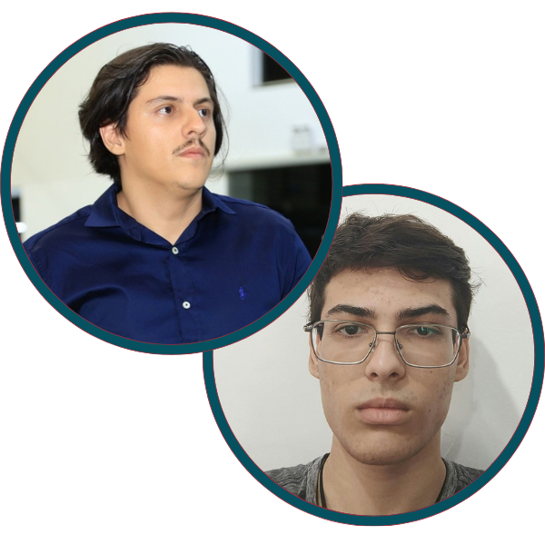 Prof. Dr. Lucas Gandra e Nicholas dos Santos